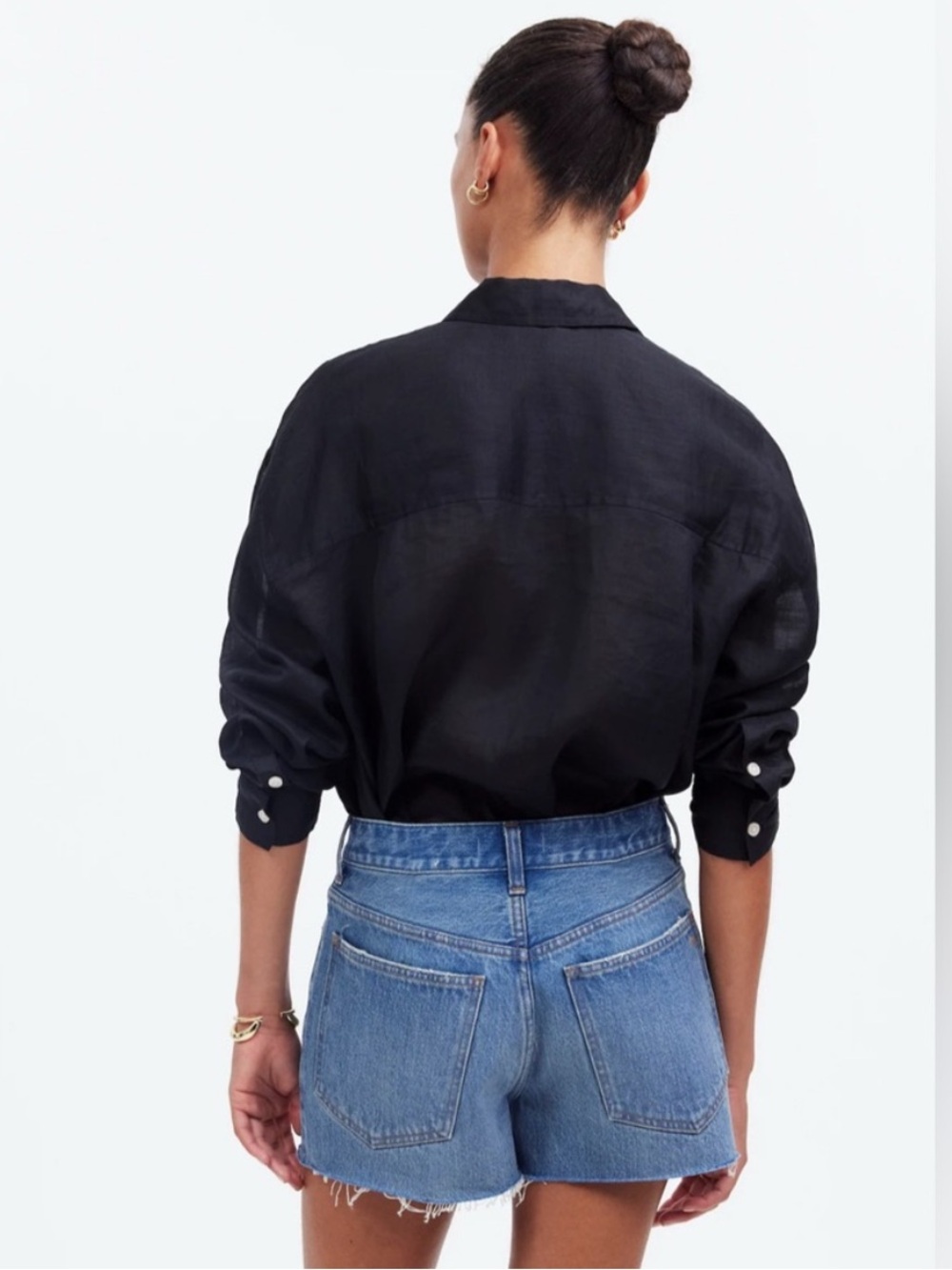 Madewell Jean Shorts - Picture 2 of 4